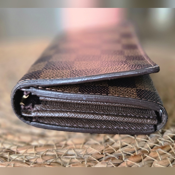 Louis Vuitton Damier Ebene Portefeuille Tresor Wallet - Picture 3 of 10